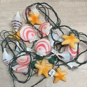 Seashell and Starfish String Lights